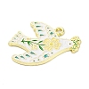 Alloy Enamel Pendants ENAM-C024-01A-04LG-2