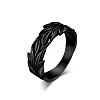 Retro Neutral Style Titanium Steel Ring PW-WGC3765-09-1