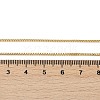 Brass Box Chain Necklaces X-NJEW-K123-11G-4