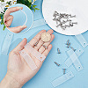 Gorgecraft 30Pcs Plastic Drawer Stoppers FIND-GF0004-04-5