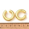 Rack Plating Brass Round Cuff Earrings EJEW-R150-16G-3