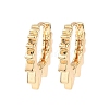 Brass Hoop Earrings EJEW-I289-28B-KCG-1