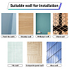 8 Sheets 8 Styles PVC Waterproof Wall Stickers DIY-WH0345-138-4