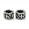 316 Surgical Stainless Steel European Beads High Polished STAS-A060-16AS-1