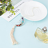 Alloy Moon Pendant Decoration HJEW-WH0043-22A-5