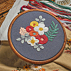 DICOSMETIC 9Pcs 9 Style Plastic Cross Stitch Embroidery Hoops FIND-DC0004-90-4
