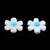 Natural Freshwater Shell Enamel Beads SHEL-N003-27A-3