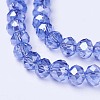 Electroplate Glass Beads Strands LS-EGLA-A034-T8mm-A17-3