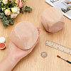 Schima Wood Blank Dice WOOD-WH0124-154D-3