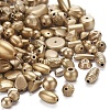 Plated Acrylic Beads MACR-YW0001-29G-4