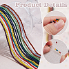 26 Strands 13 Colors Glass Beads Strands GLAA-PH0003-79-3