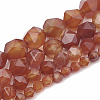 Natural Carnelian Beads Strands G-S332-8mm-005-2