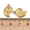 304 Stainless Steel Pendants STAS-L295-04G-3