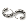 316 Surgical Stainless Steel Hoop Earrings EJEW-D096-12AS-13-2