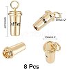 CHGCRAFT 8Pcs Brass Pendants KK-CA0003-60-2