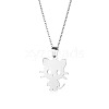 Stainless Steel Pendant Necklaces PW-WGF5F36-01-5