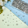 8 Styles Iron Bead Caps IFIN-ME0001-25-5