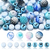 244Pcs Imitation Acrylic Beads Kits OACR-FS0004-07A-1
