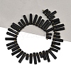 Natural Shungite Beads Strands G-F829-A06-01-2