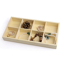 Wooden Storage Box AJEW-M210-01B