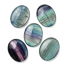 Oval Natural Fluorite Worry Stone G-B036-01R