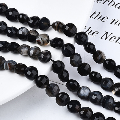Natural Agate Beads Strands G-N326-100A-12-1