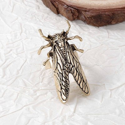Adjustable Zinc Alloy Finger Rings FS-WG50FDE-01-1