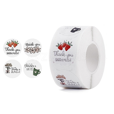 500Pcs Roll Stickers DIY-U008-04F-1