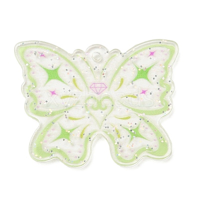 Acrylic Pendants OACR-I008-02C-1