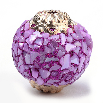 Handmade Indonesia Beads X-IPDL-S053-50-1