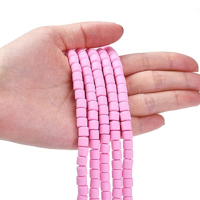 Handmade Polymer Clay Bead Strands X-CLAY-ZX006-01-25-1