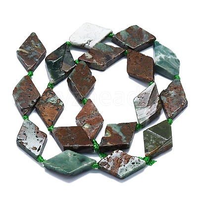 Natural Dioptase Beads Strands G-K245-E09-02-1