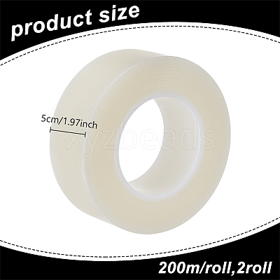 Transparent PVC Protective Film Tape for Watch Jewelry DIY-WH0750-102A-1