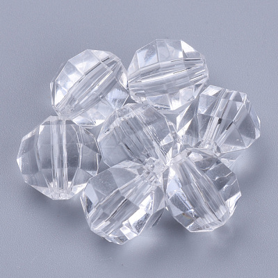 Transparent Acrylic Beads TACR-Q256-8mm-V01-1