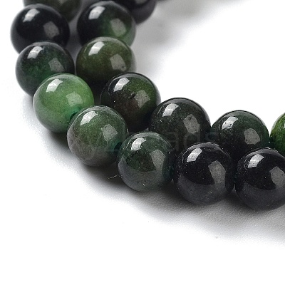 Dyed Natural Malaysia Jade Beads Strands G-G021-02A-06-1