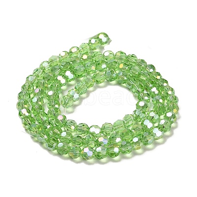 Transparent Glass Beads EGLA-A035-T6mm-B09-1