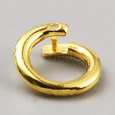 925 Sterling Silver Locking Jump Ring STER-WH20004-01B-1