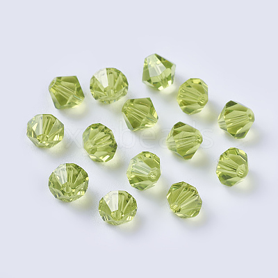 Imitation Austrian Crystal Beads SWAR-F022-6x6mm-252-1