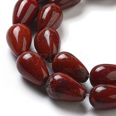 Natural Red Rainbow Jasper Beads Strands G-B106-A33-02-1