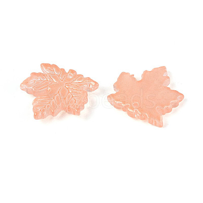 Baking Paint Transparent Glass Pendants DGLA-N014-11A-05-1