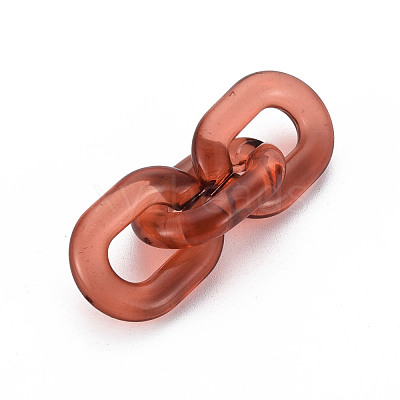Transparent Acrylic Linking Rings MACR-S373-19-B08-1