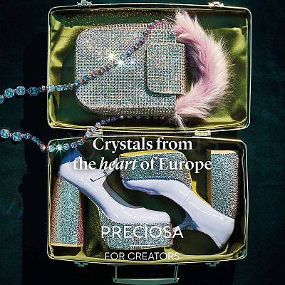 Preciosa® Crystal Hotfix Flatback Stones Y-PRC-HSS12-50230-200-1