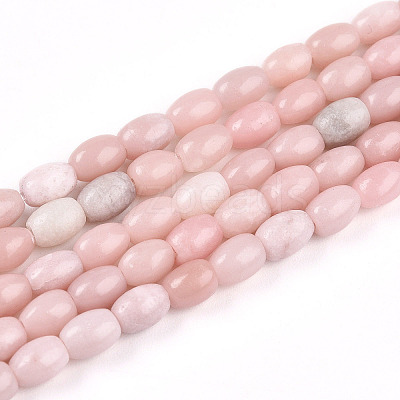 Natural Pink Opal Beads Strands G-N346-02A-09-1