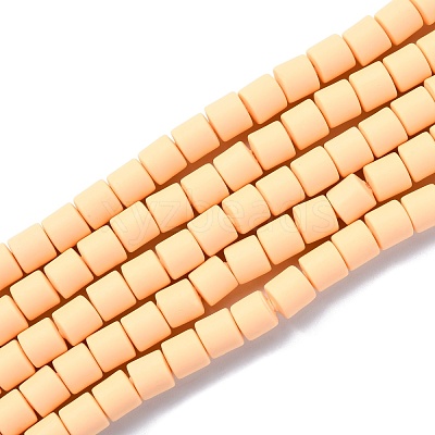 Handmade Polymer Clay Bead Strands CLAY-ZX006-01-136-1