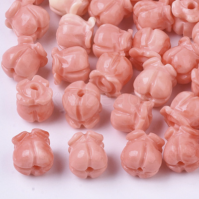Synthetic Coral Beads CORA-R017-28-B07-1