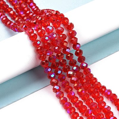 Electroplate Glass Beads Strands LS-EGLA-A034-T8mm-L09-1
