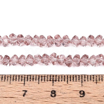 Transparent Glass Beads Strands GLAA-N018-4mm-25-1