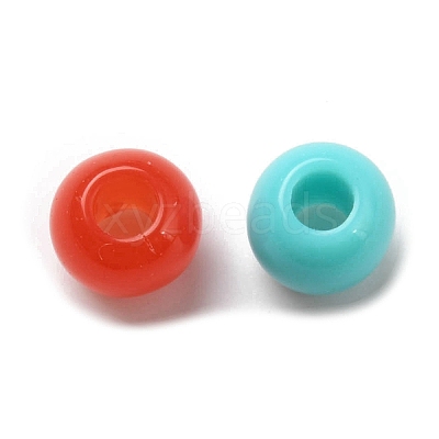 Acrylic Beads X-OACR-R261-08-1