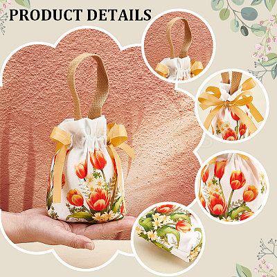 Canvas Cloth Storage Pouches ABAG-WH0032-78B-1