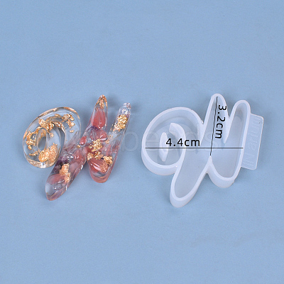 Letter DIY Silicone Molds LS-DIY-I034-08W-1